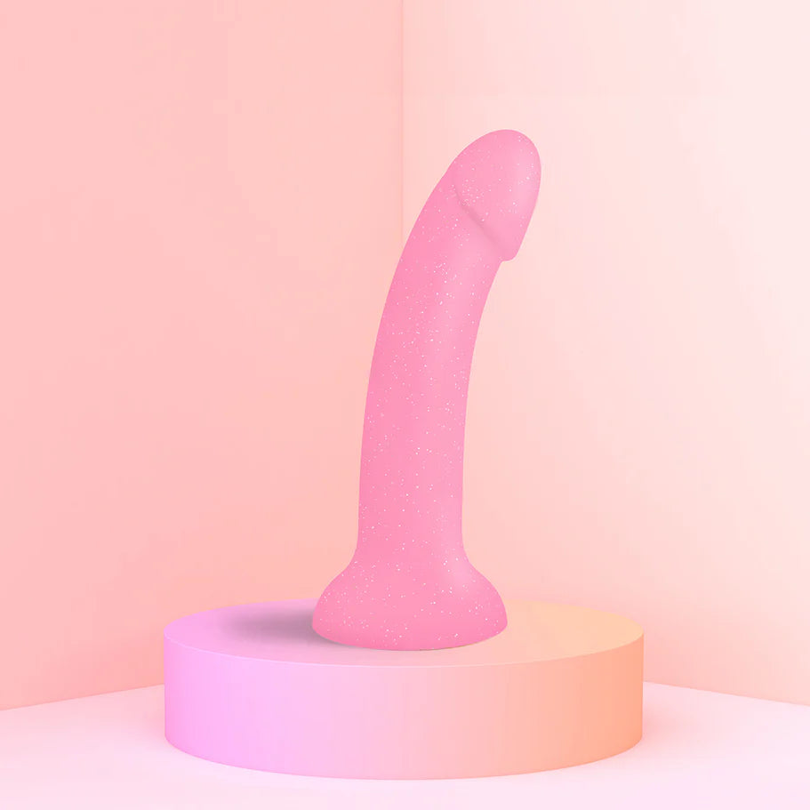 Love to Love Dildolls Glitzy 7 in. Silicone Dildo