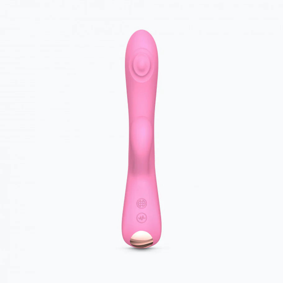 Love to Love Bunny & Clyde Rechargeable Tapping Rabbit Silicone Vibrator