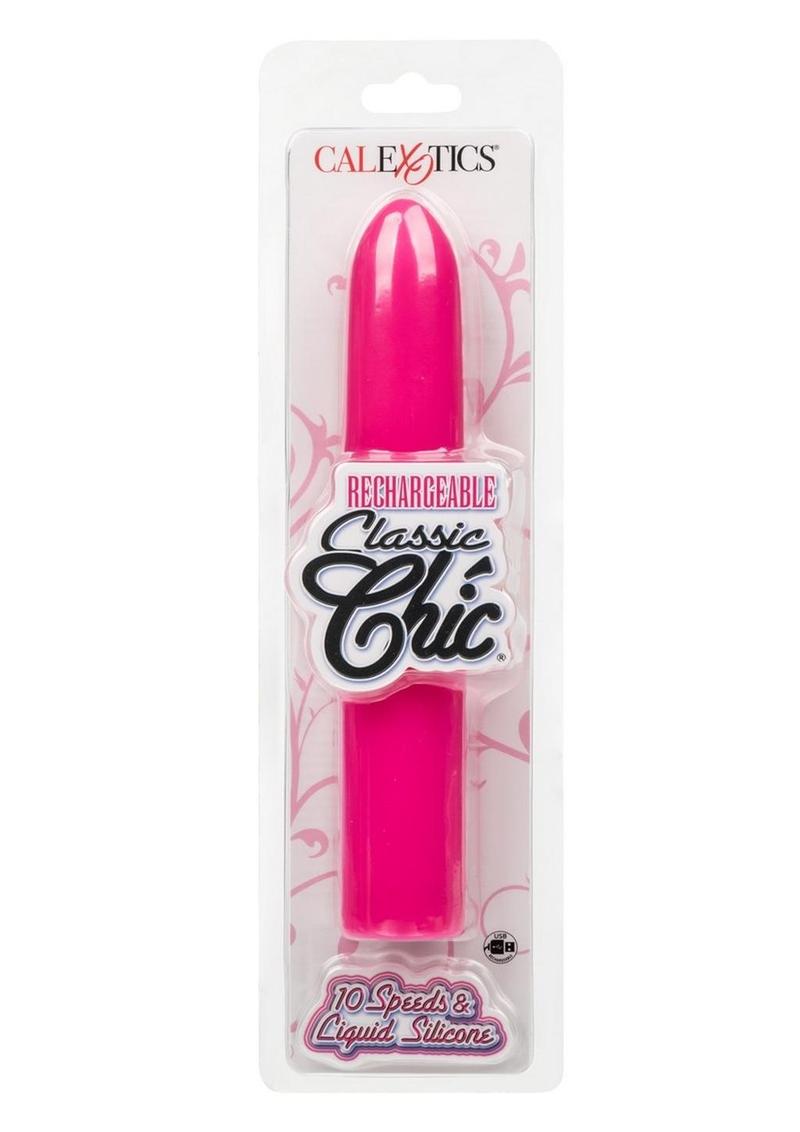 CalExotics Rechargeable Classic Chic Standard Silicone Vibrator