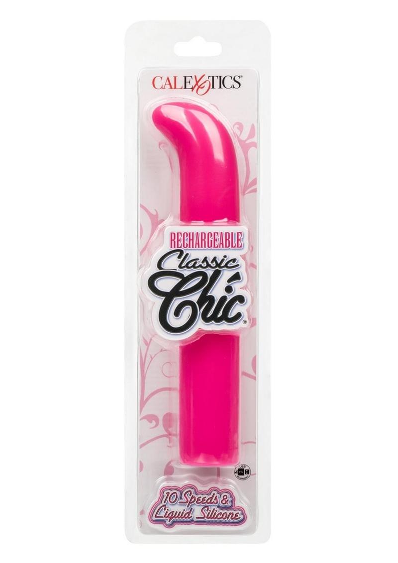 CalExotics Rechargeable Classic Chic Standard G Silicone Vibrator