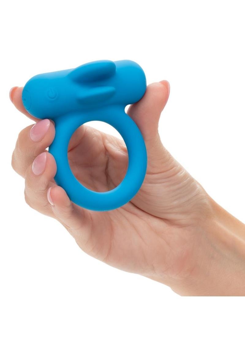 CalExotics Silicone Rechargeable Double Trouble Cock Ring