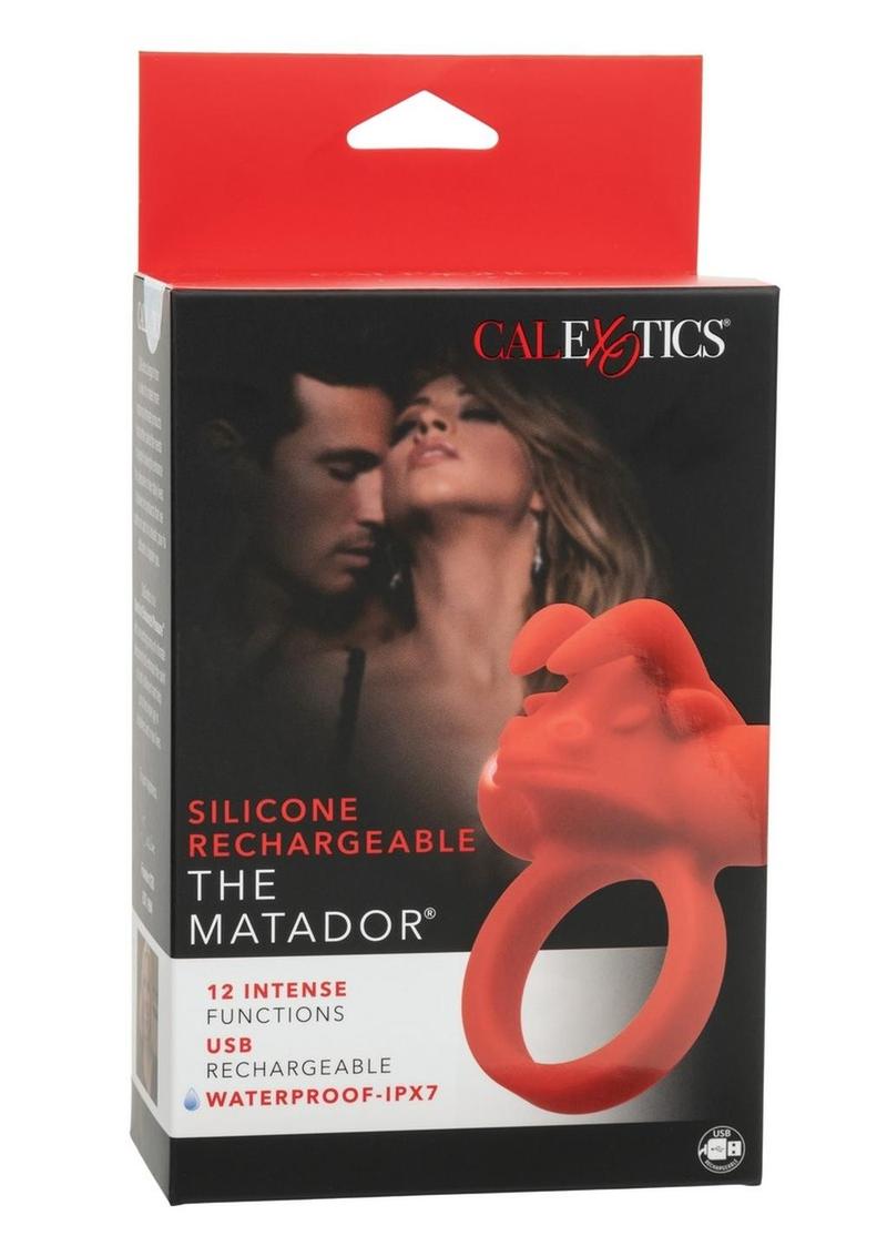 CalExotics Silicone Rechargeable The Matador Cock Ring