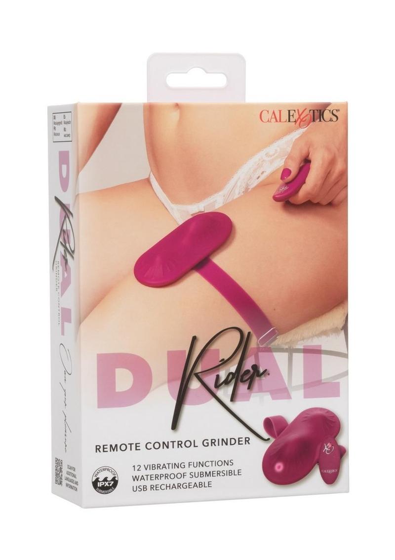 CalExotics Dual Rider Remote Control Grinder Rechargeable Silicone Vibrator