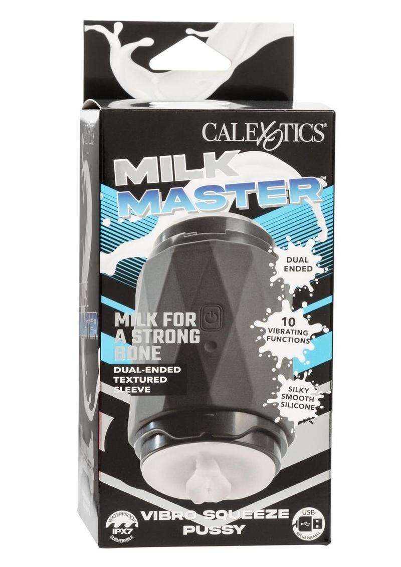 CalExotics Milk Master Vibro Squeeze Pussy