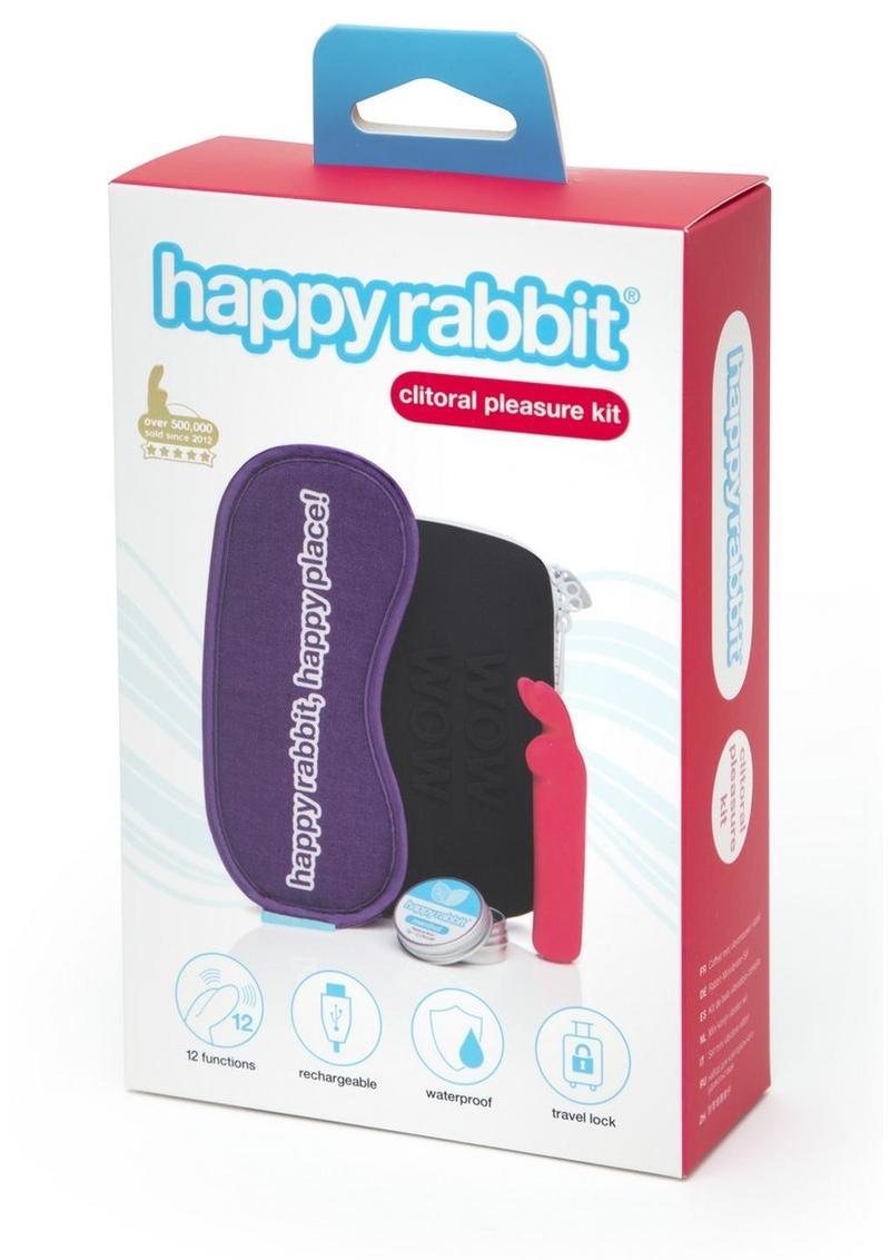 Happy Rabbit Clitoral Rechargeable Silicone Pleasure Kit (4 Piece)