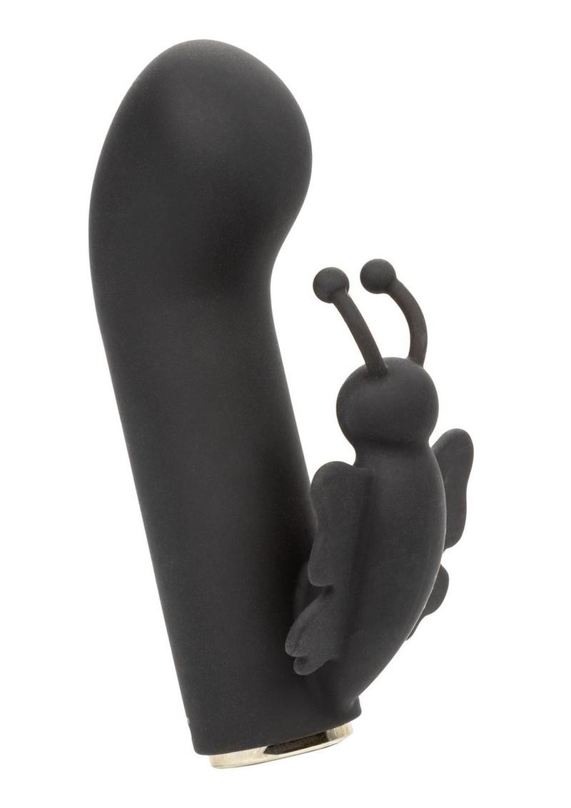 CalExotics Raven Butterfly Silicone Rechargeable Dual Stimulation Vibrator