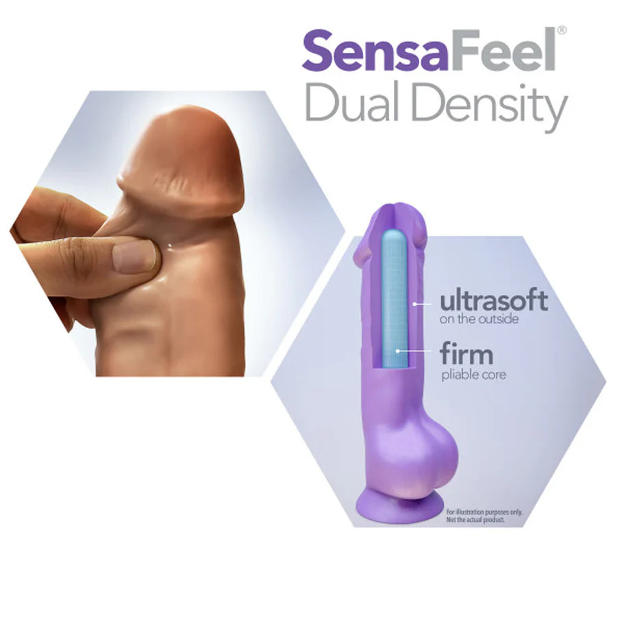 Blush Au Naturel Jack Dildo with Suction Cup 7in