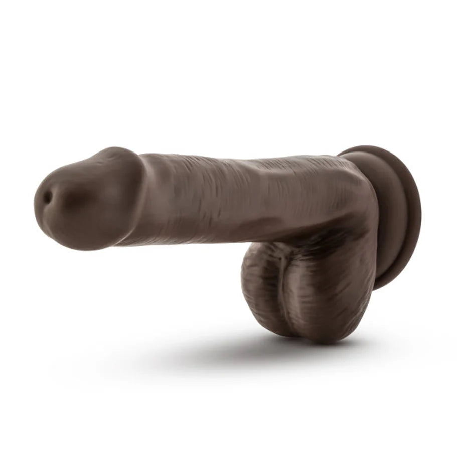 Blush Dr. Skin Silicone Dr. Daniel Realistic 6 in. Posable Dildo with Balls & Suction Cup