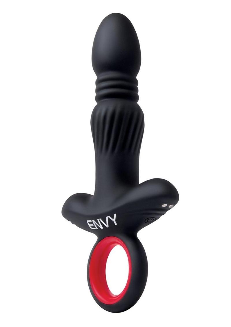 Envy Vibrating Silicone Rechargeable Thrusting Assifier