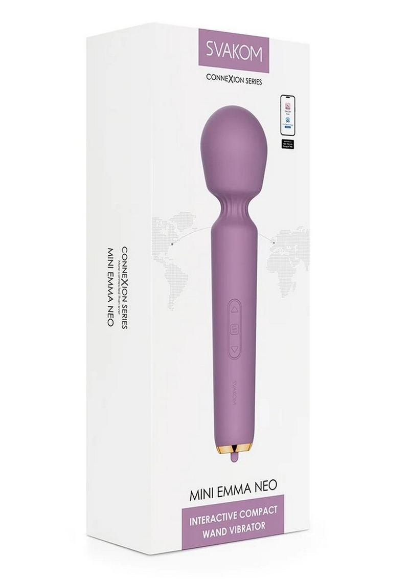 Svakom Mini Emma Neo App Compatible Rechargeable Silicone Vibrator