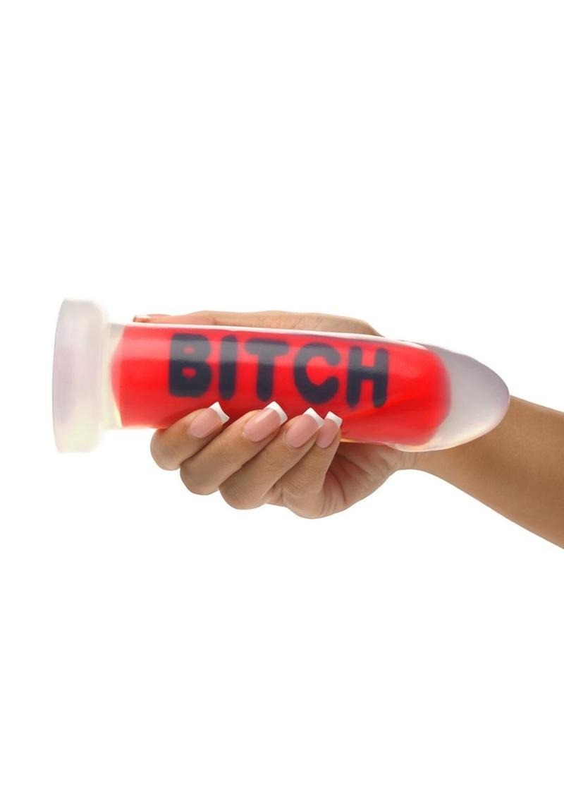 Master Series BITCH Silicone Dildo