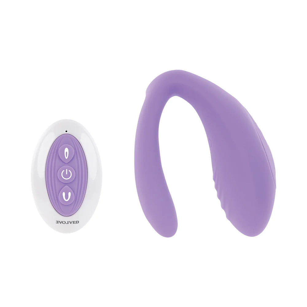 Evolved Petite Tickler Rechargeable Remote-Controlled Silicone Dual Stimulator