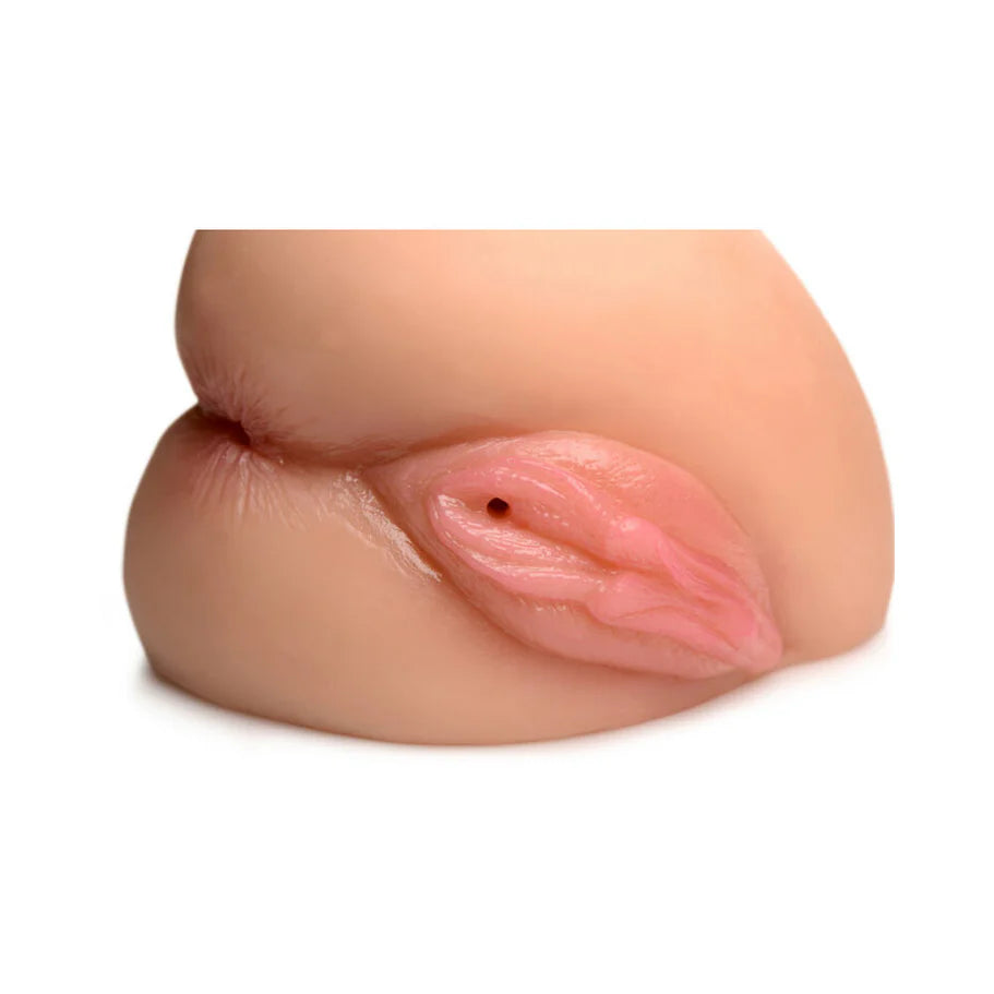 Curve Toys Mistress Juicy Taylor Dual Entry Sidesaddle Masturbator