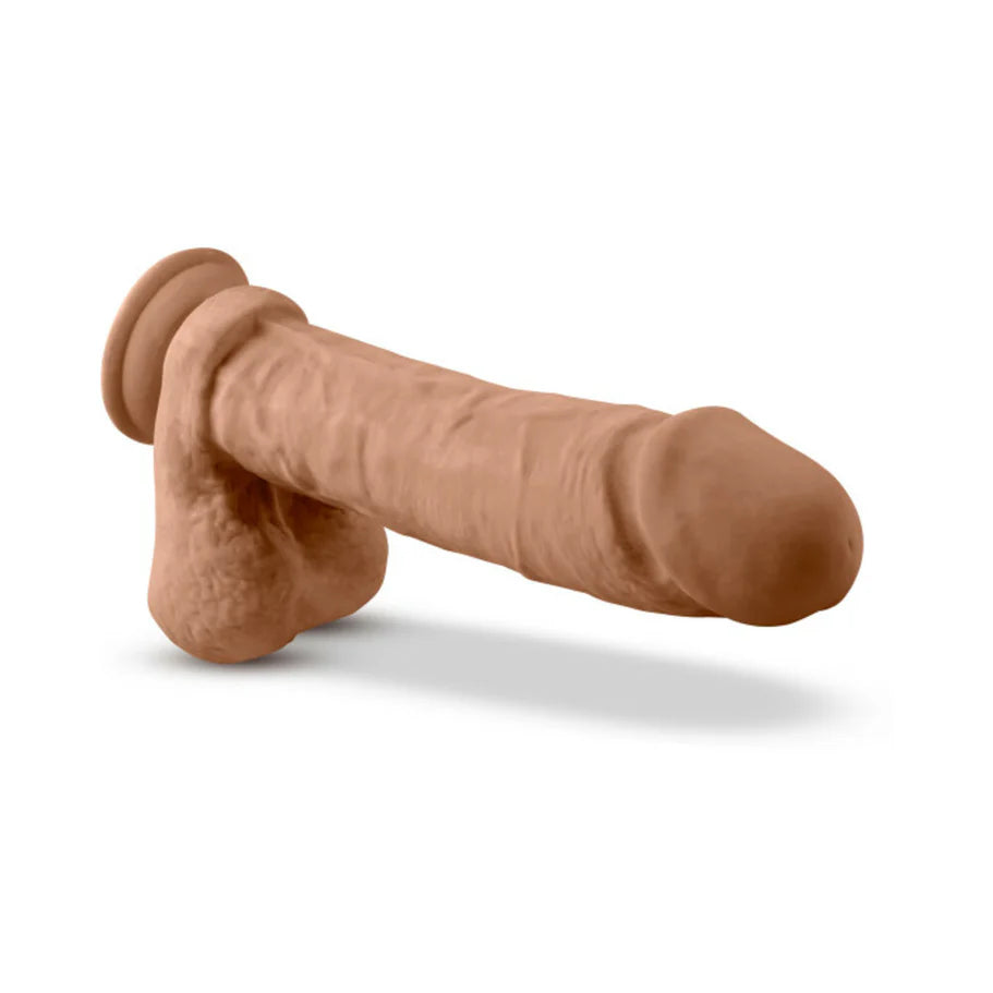 Blush Dr. Skin Silicone Dr. Julian Realistic 9 in. Posable Dildo with Balls & Suction Cup