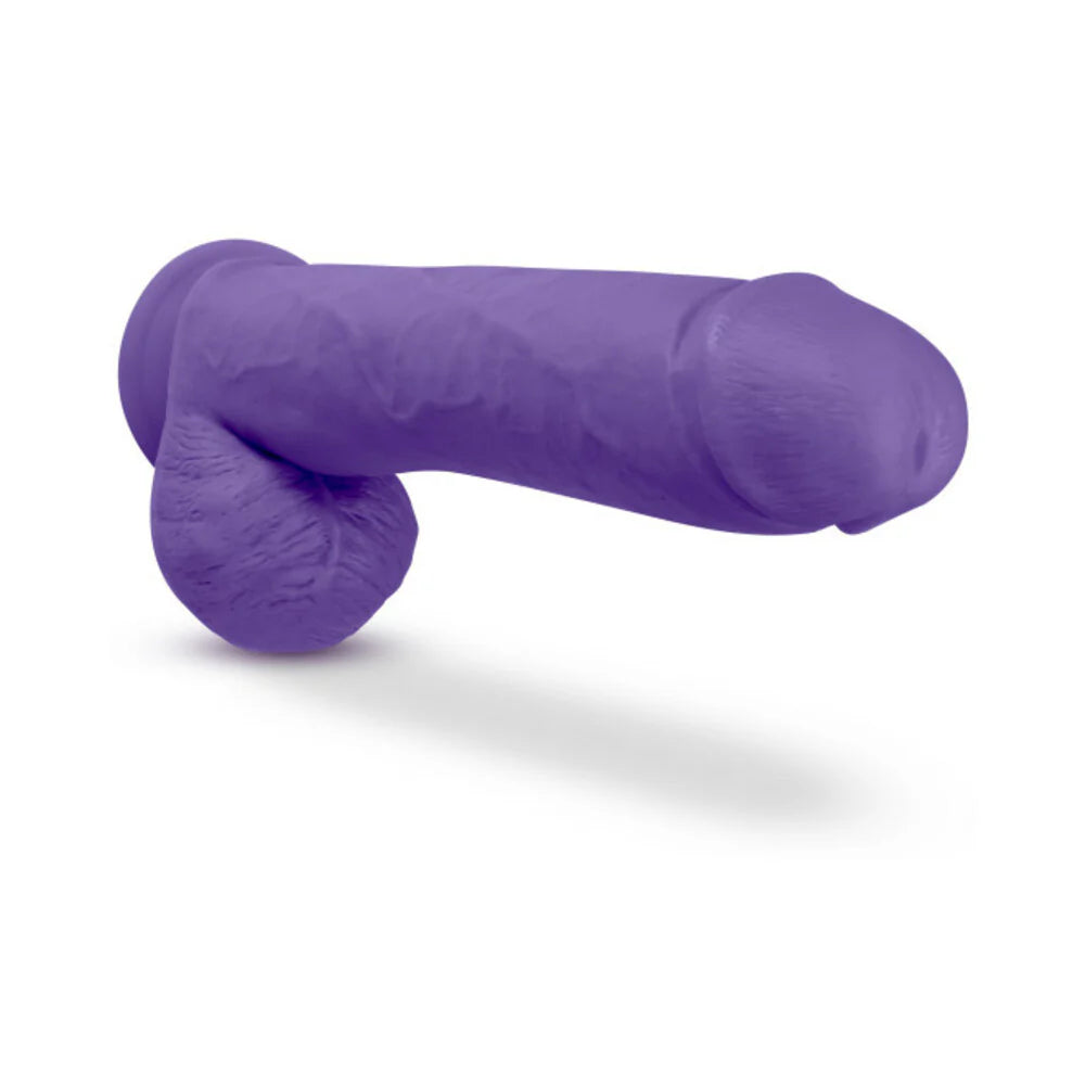 Blush Au Naturel Bold Big John 11 in. Posable Dual Density Dildo with Balls & Suction Cup