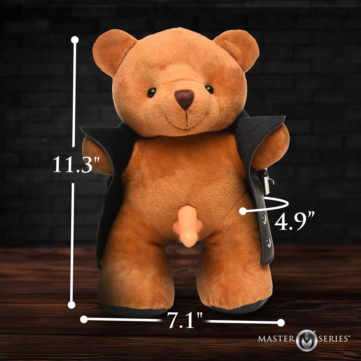 Master Series Flasher Exhibitionist Teddy Bear