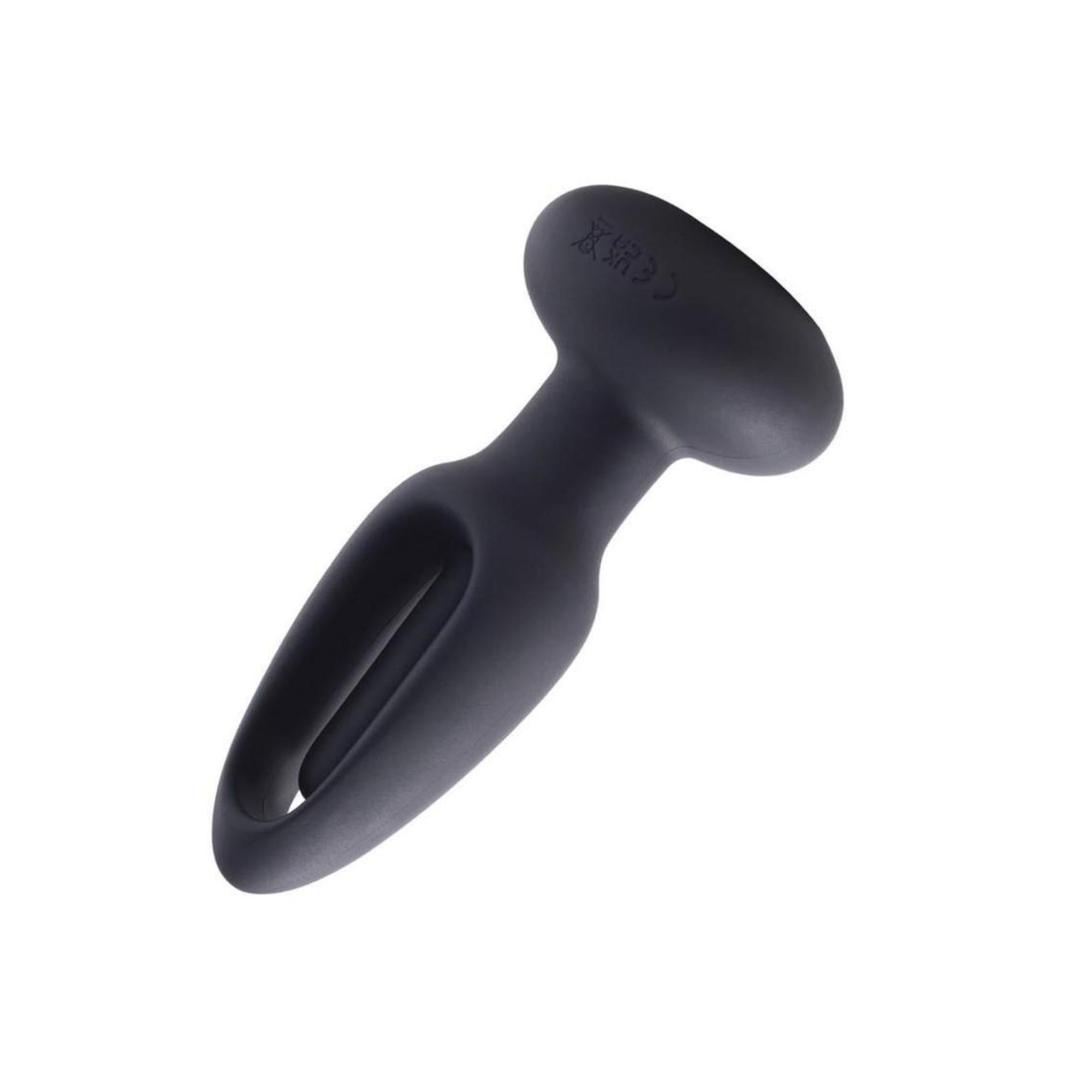 Snuggy Tapping Rechargeable Silicone Prostate Massager Butt Plug Anal Vibrator