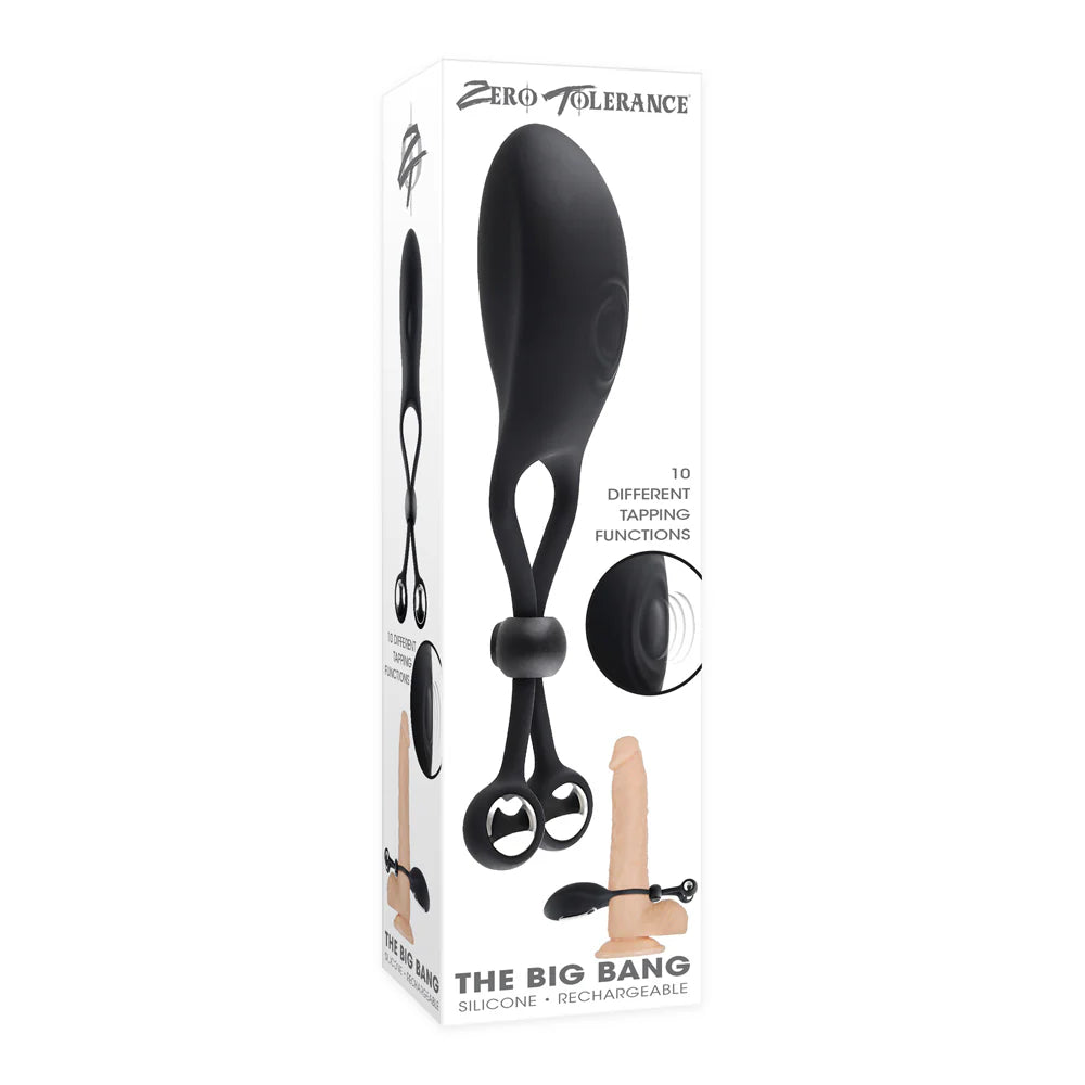 Zero Tolerance The Big Bang Rechargeable Tapping Silicone Cockring
