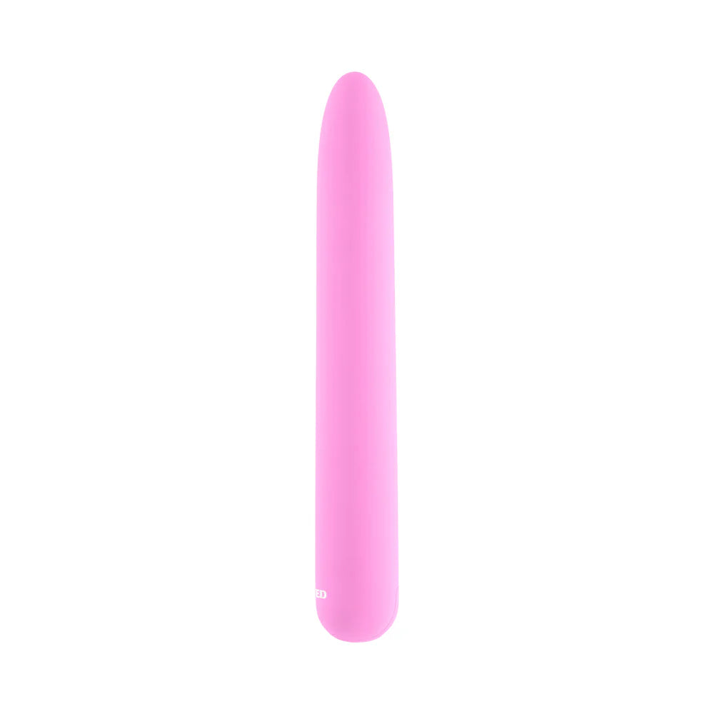 Evolved Carnation Rechargeable Silicone Slimline Vibrator