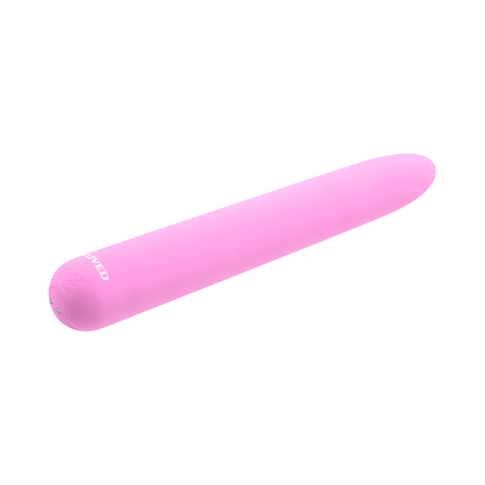 Evolved Carnation Rechargeable Silicone Slimline Vibrator