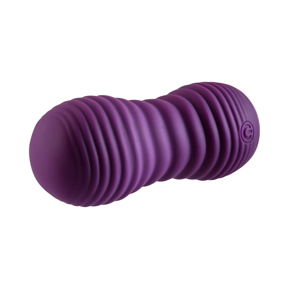 Evolved Eager Egg Rechargeable Remote-Controlled Thrusting Silicone Vibrator