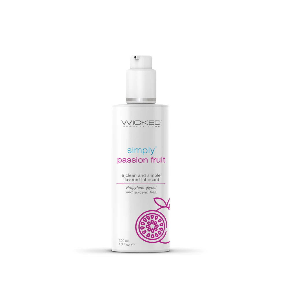 Simply Passion Fruit Flavored Water Based Lubricant