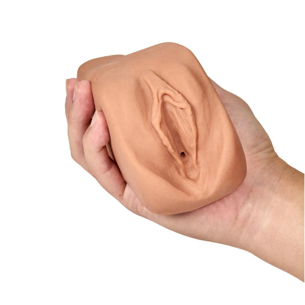 Blush M Elite Soft + Wet Renata Vagina Stroker with Bullet Vibrator