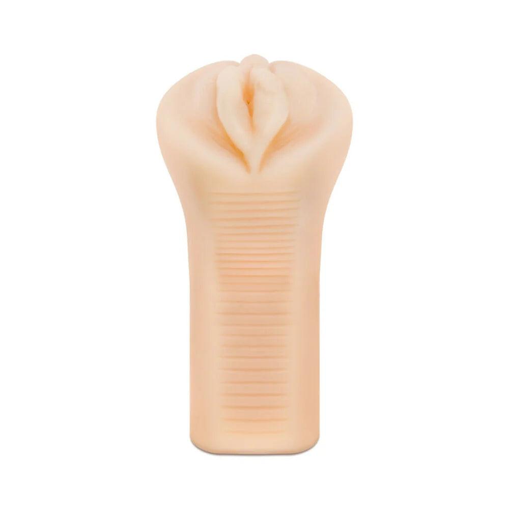 Blush M Elite Soft + Wet Veronika Vagina Stroker with Bullet Vibrator