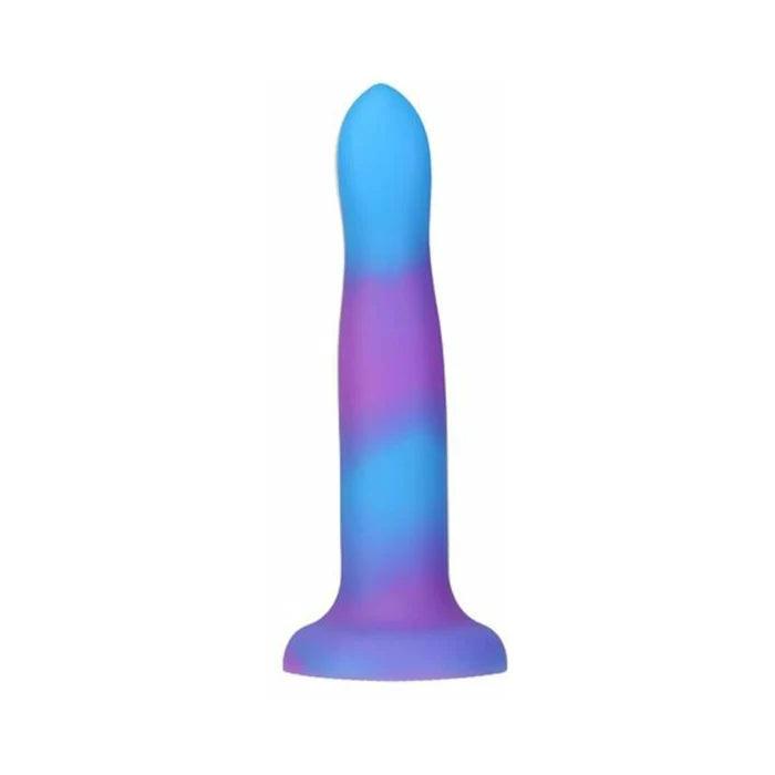 Addiction Rave Silicone Glow In The Dark Dildo 8in