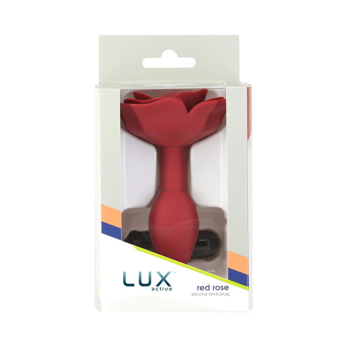 Lux Active Rose Silicone Butt Plug