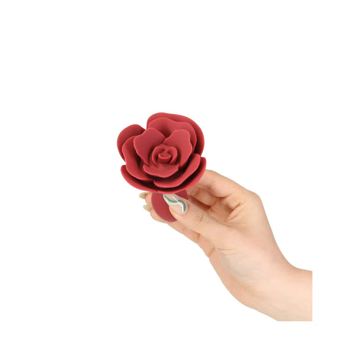 Lux Active Rose Silicone Butt Plug