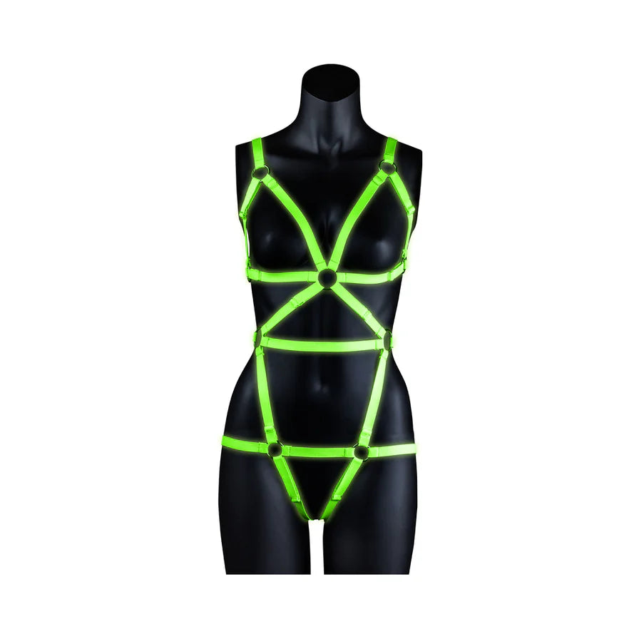 Ouch! Full Body Harness Glow in the Dark