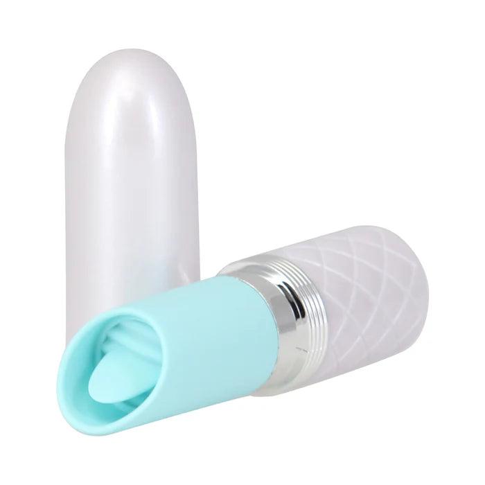 Pillow Talk Lusty Silicone Flickering Lipstick Vibrator with Swarovski