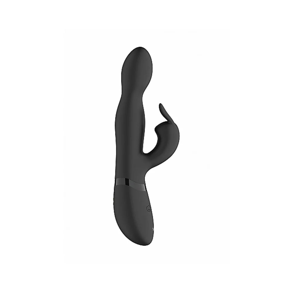 Shots Vive Niva 360 Degrees Rechargeable Silicone Rotating G-Spot Rabbit Vibrator