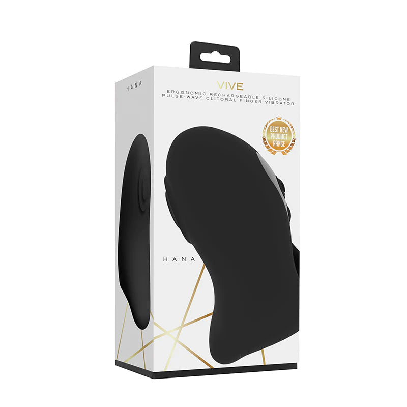 VIVE HANA Rechargeable Pulse-Wave Silicone Finger Vibrator