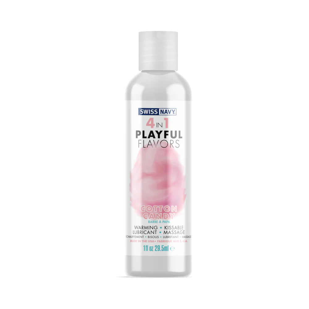 Swiss Navy 4 in 1 Playful Flavors Cotton Candy