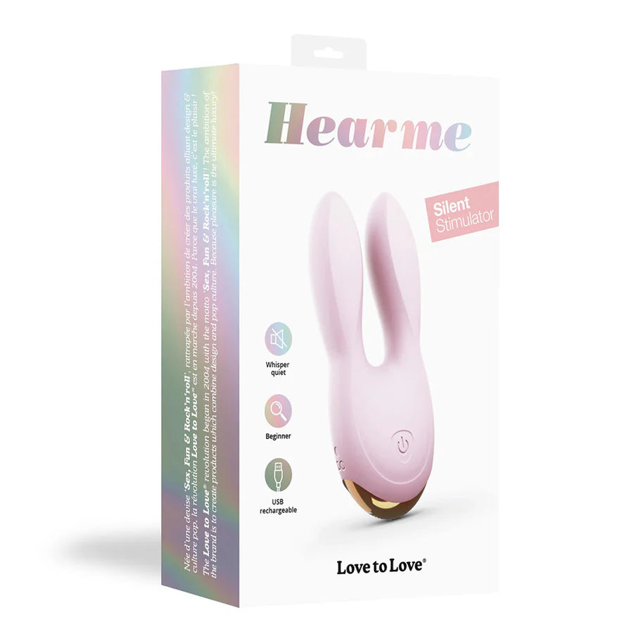 Love to Love Hear Me Rechargeable Silicone Flexible Ear Vibrator