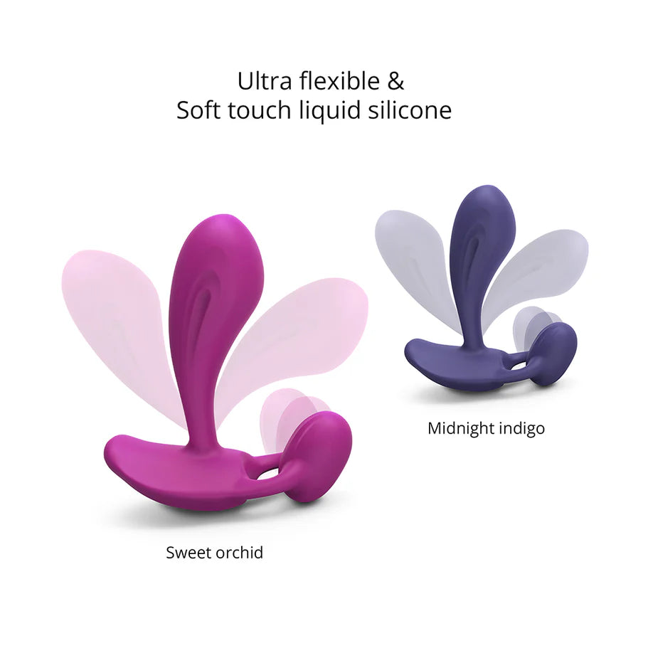 Love to Love Witty Rechargeable Remote-Controlled Silicone P & G Vibrator