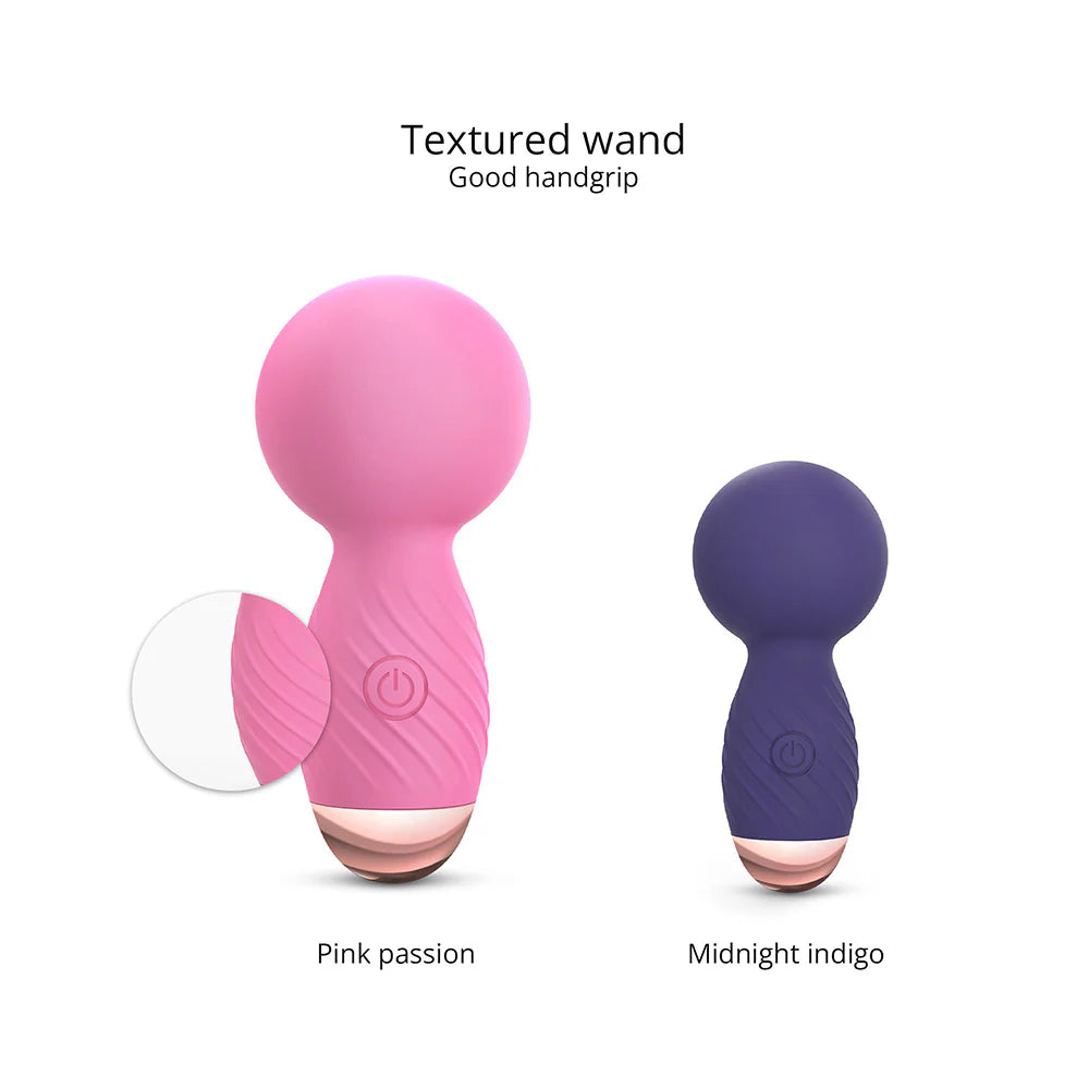 Love to Love Itsy Bitsy Rechargeable Silicone Mini Wand Vibrator