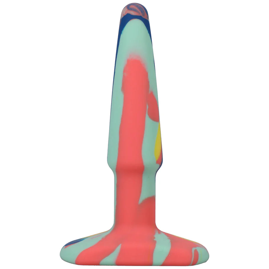 Doc Johnson A-Play Groovy 4 in. Silicone Anal Plug