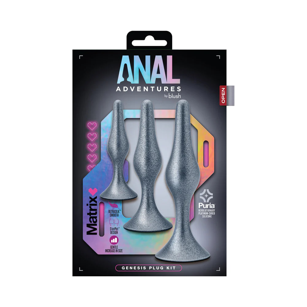 Anal Adventures Matrix Genesis Plug Kit Stellar