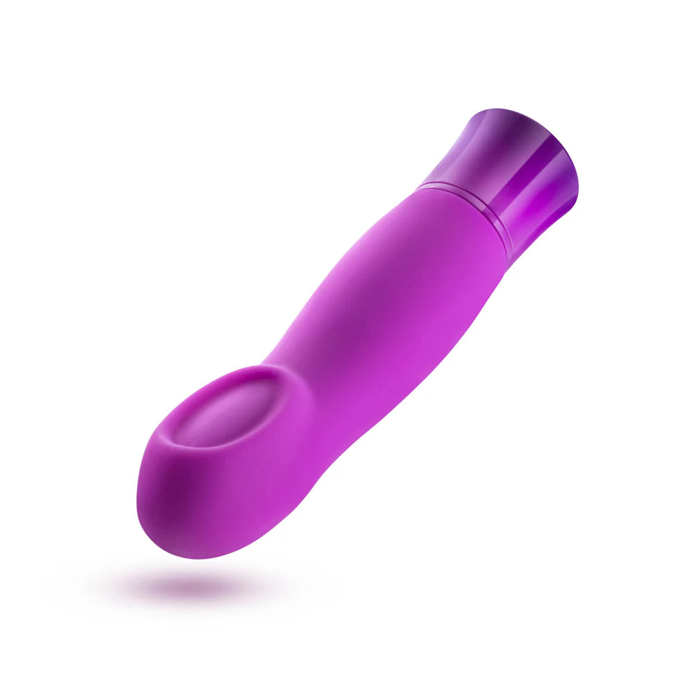 Blush Oh My Gem Charm Rechargeable Warming Silicone Cupped Vibrator Amethyst