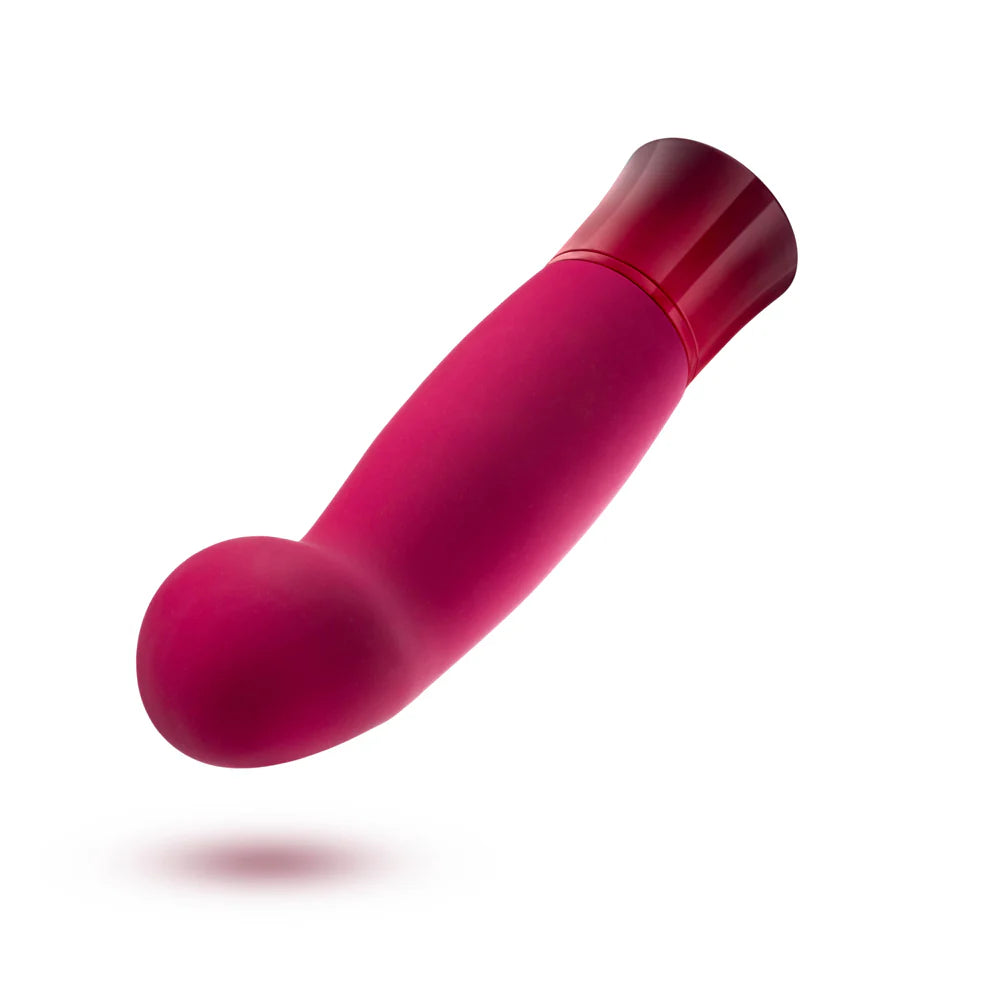 Blush Oh My Gem Classy Rechargeable Warming Silicone G-Spot Vibrator Garnet