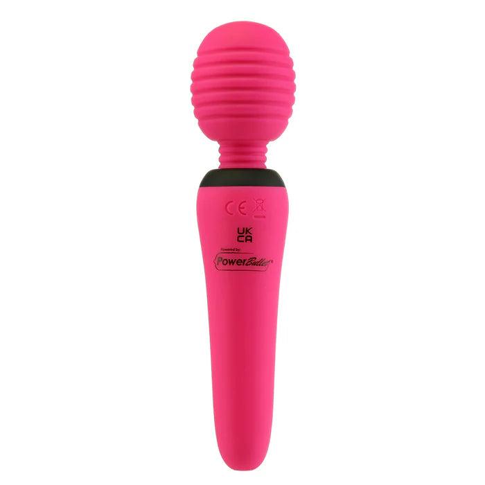 PalmPower Groove Rechargeable Silicone Mini Wand Massager