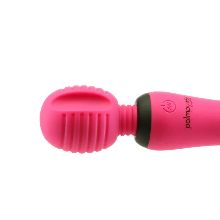 PalmPower Groove Rechargeable Silicone Mini Wand Massager