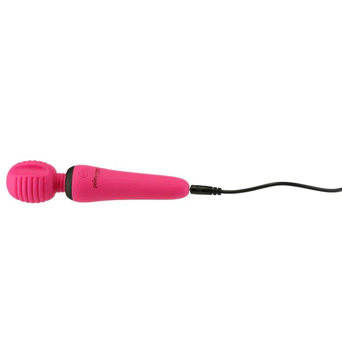 PalmPower Groove Rechargeable Silicone Mini Wand Massager