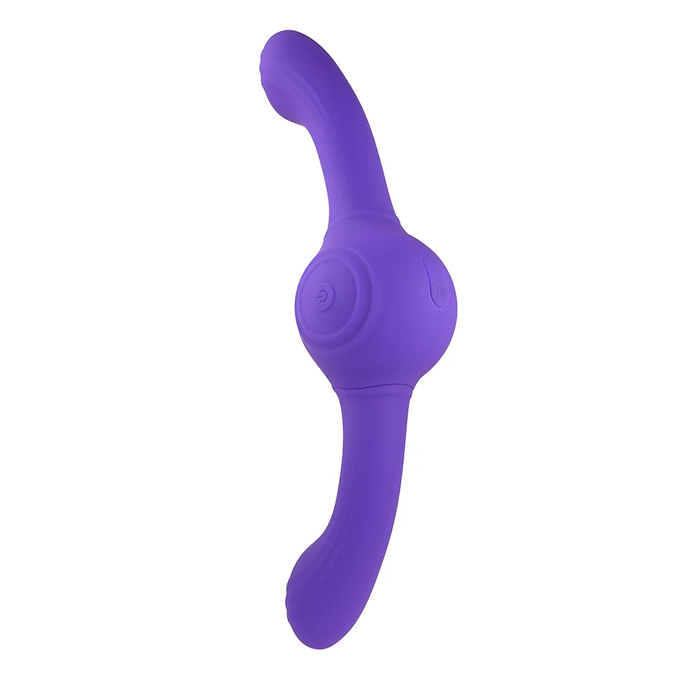 Evolved Our Gyro Vibe Rechargeable Dual Ended Gyrating Silicone Vibrator