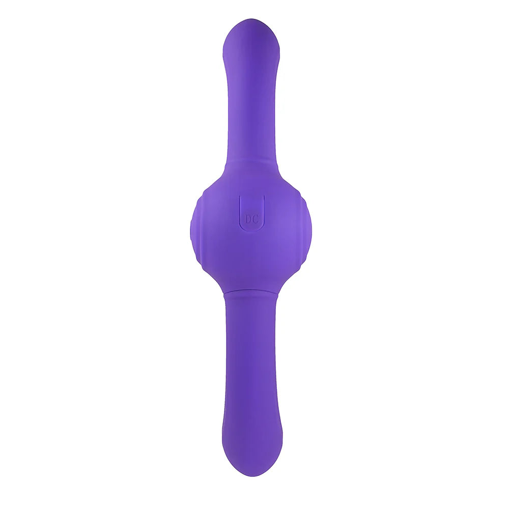 Evolved Our Gyro Vibe Rechargeable Dual Ended Gyrating Silicone Vibrator