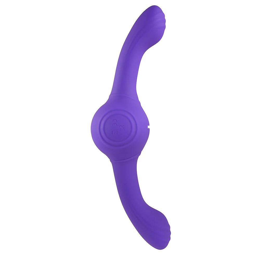 Evolved Our Gyro Vibe Rechargeable Dual Ended Gyrating Silicone Vibrator