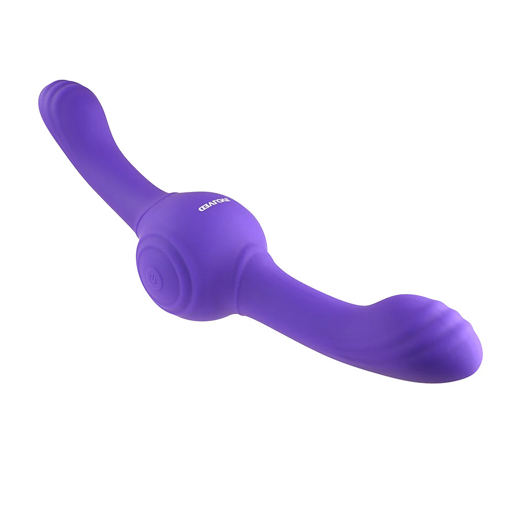 Evolved Our Gyro Vibe Rechargeable Dual Ended Gyrating Silicone Vibrator